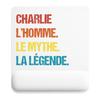 Mousepad - PLANETEE - Charlie Myth Legend Vintage - 22x18 Cm - Smooth Anti-slip Surface - 3 Mm Thickness