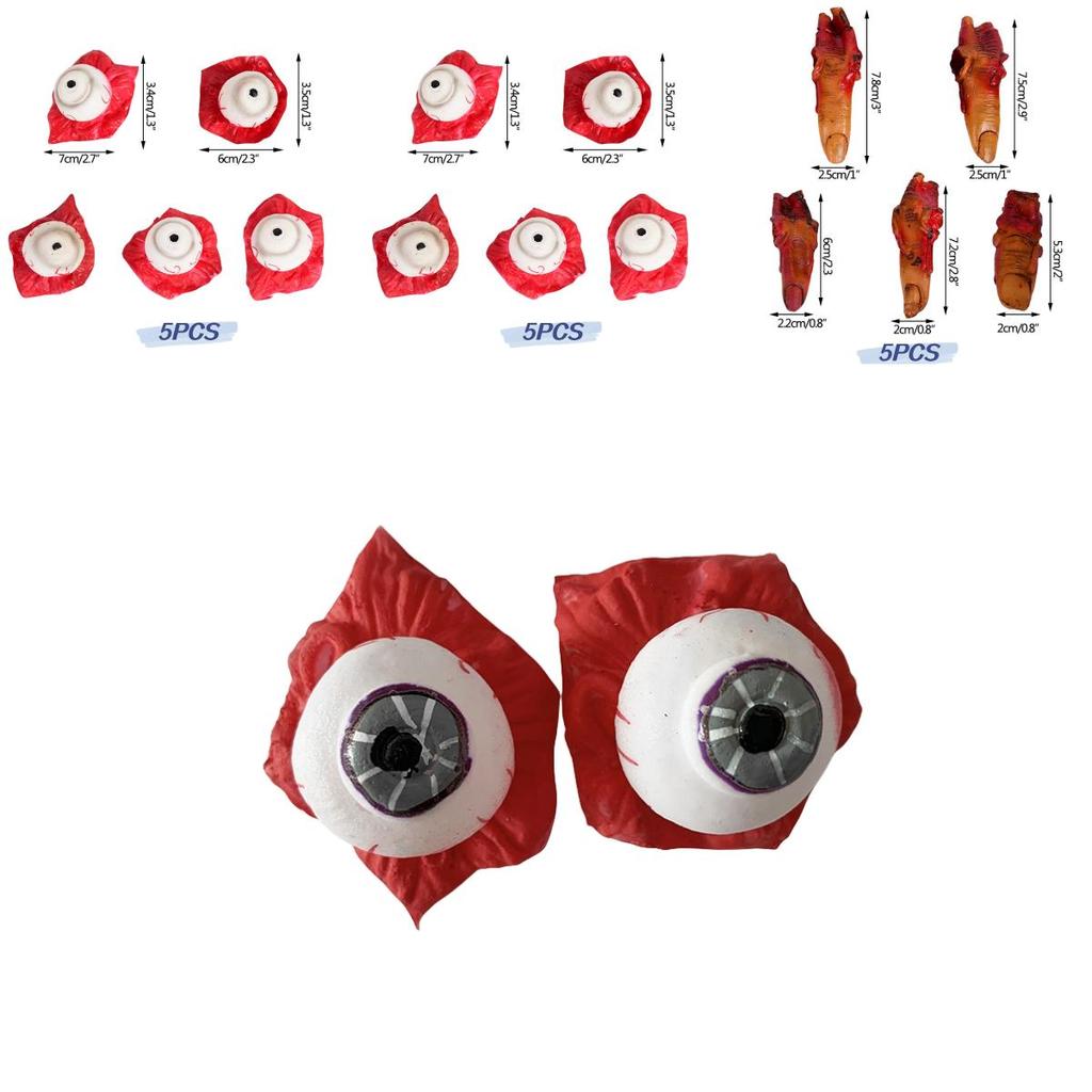 New Halloween Prank Terror Atmosphere Dress Up Scary Organ Set Props In Stock