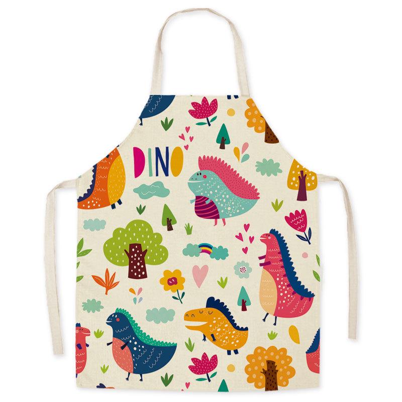 

Logo Printed Kitchen & Catering Apron for Supermarkets and Milk Tea Shops Children: One Size