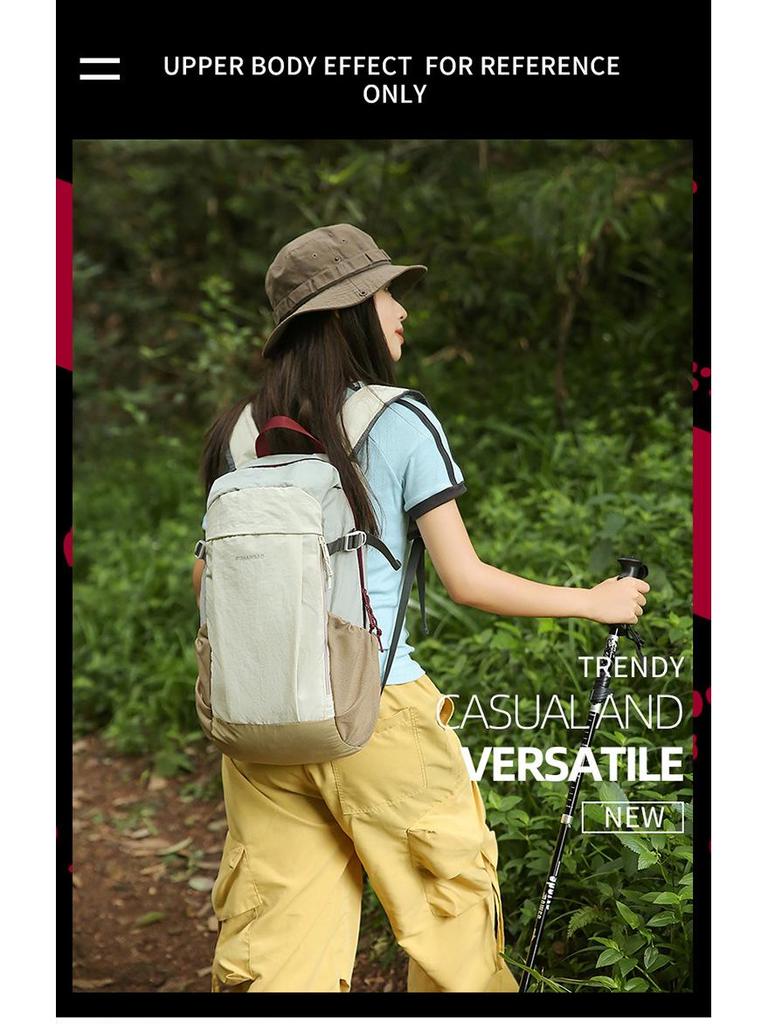 Men's Large Capacity Outdoor Backpack - Lightweight, Casual for Hiking, Travel, Cycling, School, and Laptop Use