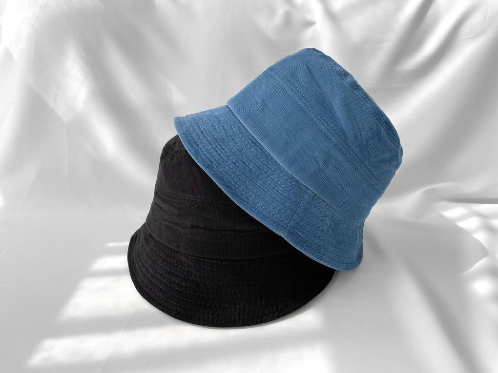 Women's Unisex Golden Simple Bucket Hat Bucket Hat