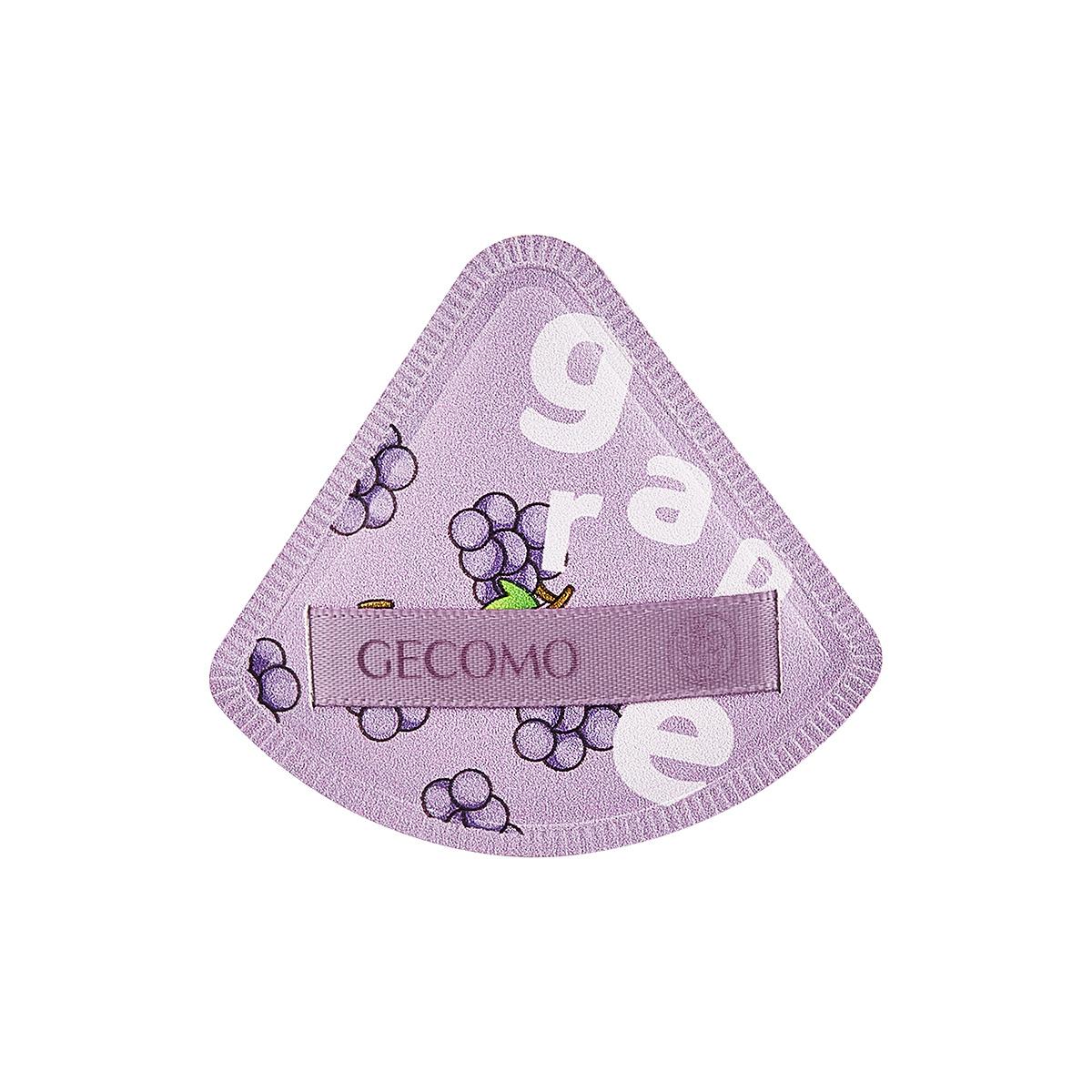 

Triangle Fleshy Grape Powder Puff Dry And Wet Dual-use Skin-friendly Air Cushion Soft Cosmetic Puff Makeup Foundation Sponge фіолетовий