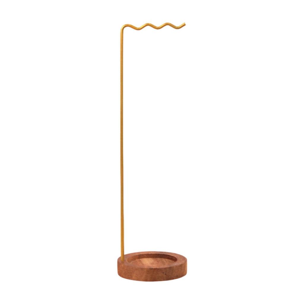 Wind Chime Stand Desk Organization Calligraphy Brush Holder Rack Chinese Writing Brush Hanger for Hanging Pendant Lanterns Home