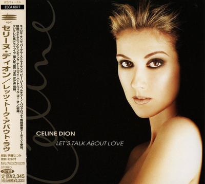 CD CELINE DION - Let's Talk About Love (JAPAN) ESCA6877 EPIC 1997 Japan Pop Used