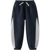 DAVE & BELLA Boy's Color Block Tapered Sweatpants