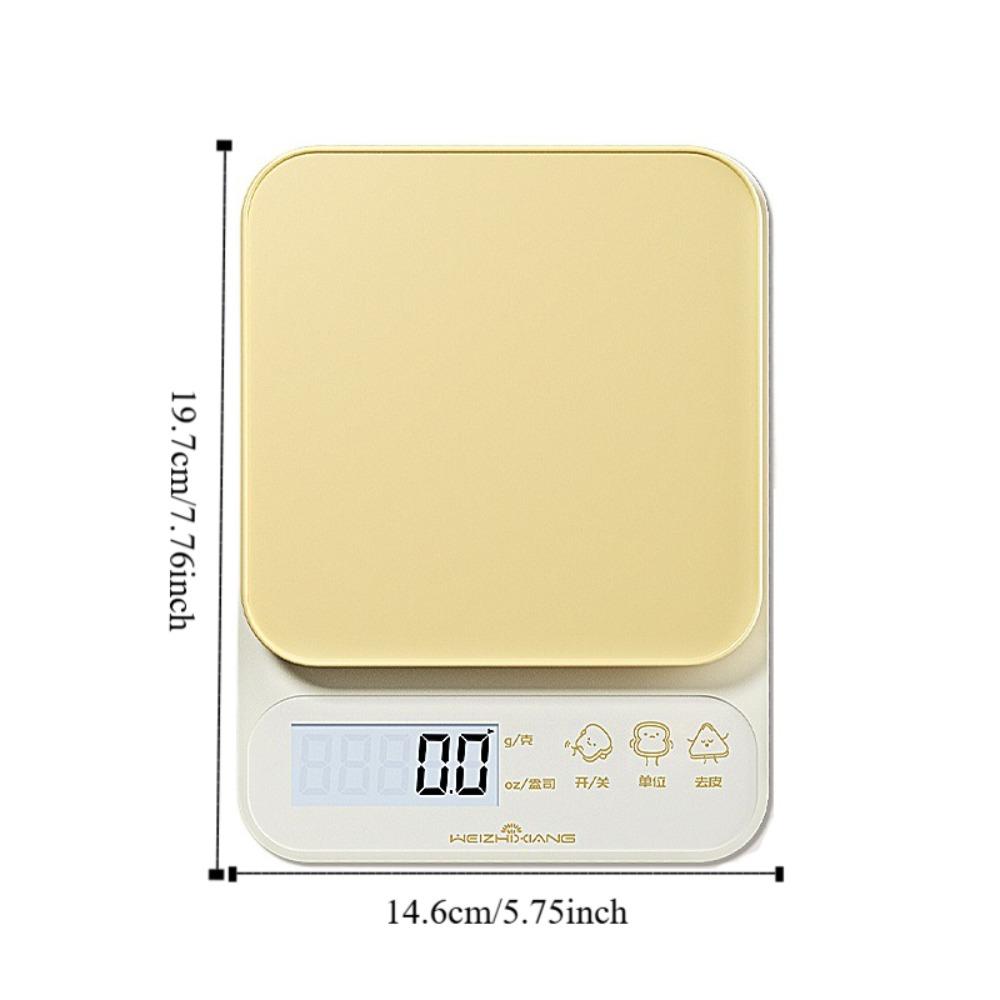 High Accuracy Kitchen Scale Plastic Electronic Scale Household Food Scale  Restaurant