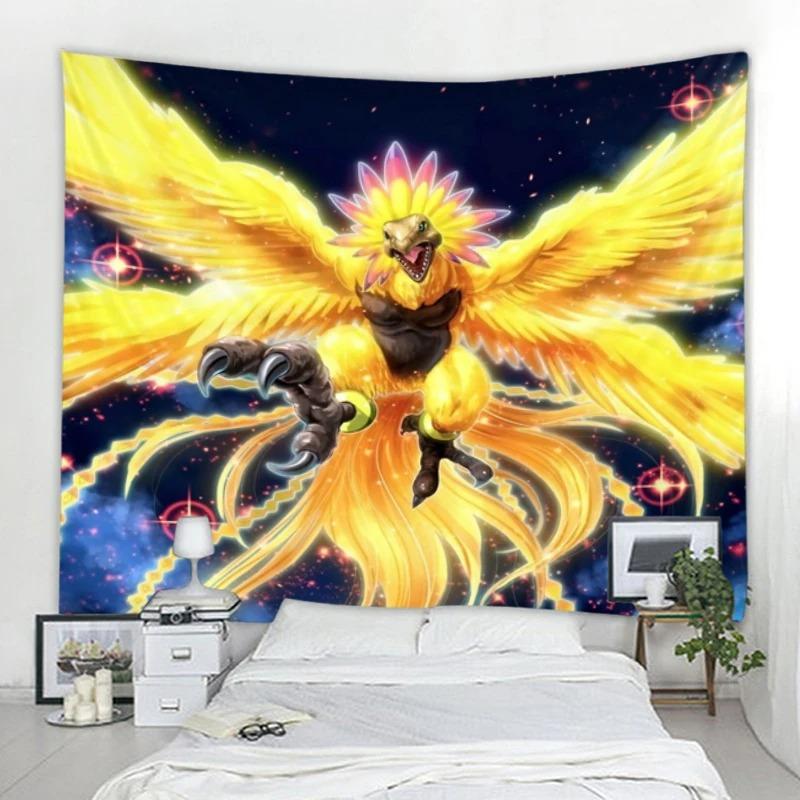 Cartoon Characters Background Decorative Tapestry Home Wall Decor Office Living Room Tapestry