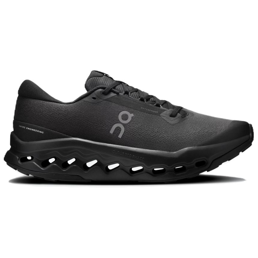 ON Cloudsurfer Trail 2 Waterproof Triple Black Men Sneakers 3MF30241043