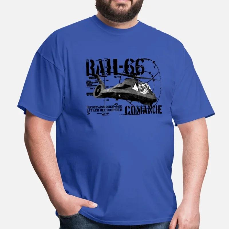 

RAH66 Comanche Stealth Armed Reconnaissance and Attack Helicopter T Shirt Short Sleeve 100 Cotton Casual Tshirts Loose Top 4XL