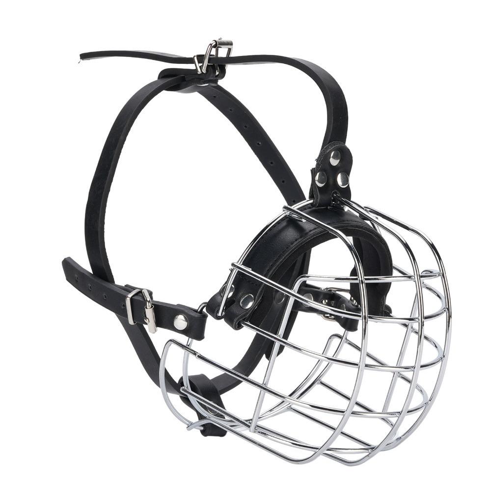 Metal Basket Anti Bite Muzzle Breathable Design Dog Mouth Guard Dog Muzzle Anti Foraging Pet Muzzle