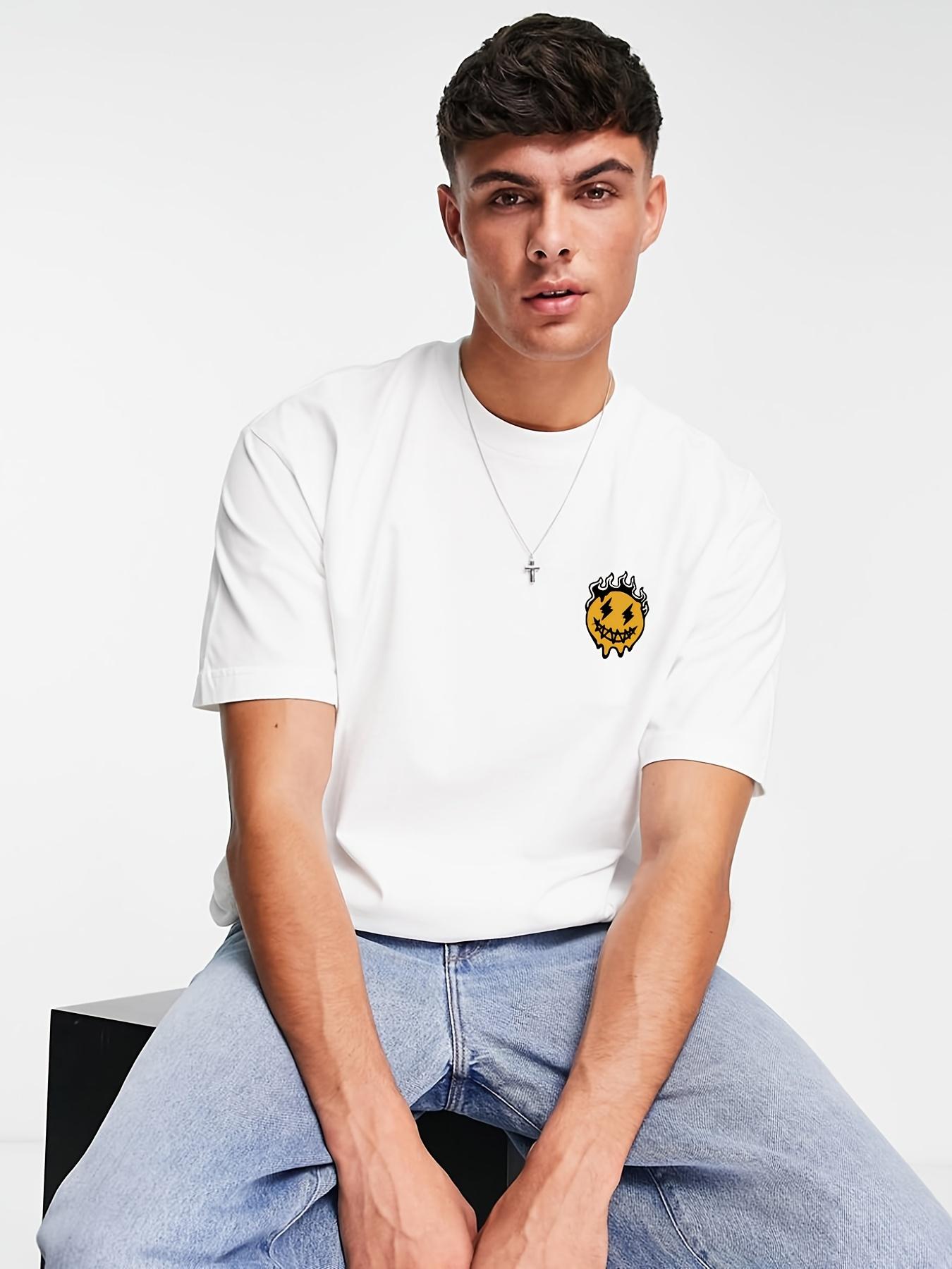 

Men s Casual Crew Neck Short Sleeve T-shirt With My Future Is Not Just A Dream Print XXXXXL белый