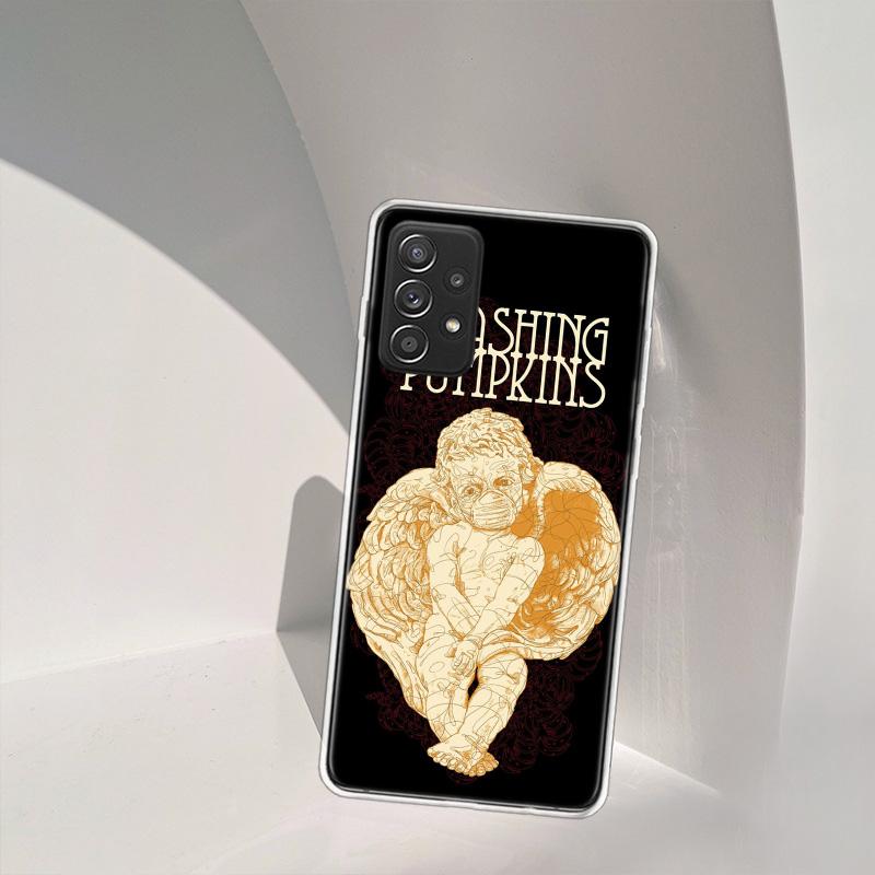 Rock The Smashing Pumpkins Phone Case for Samsung A54 A57 A37 A17 A14 A15 A12 A24 A34 A55 A35 A25 A52S A07 A05S A04S A22 A32 A72