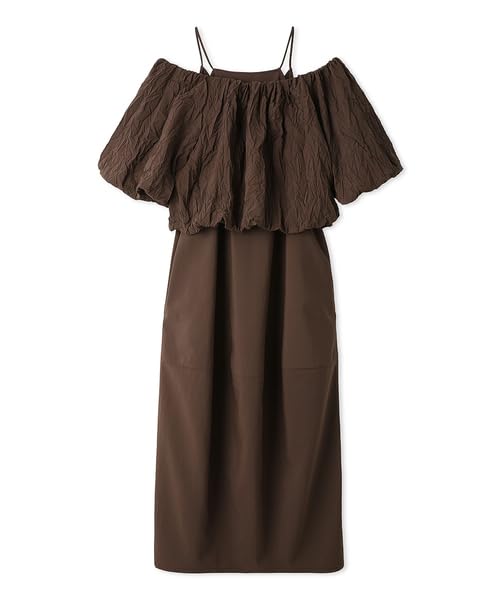 

Платье-кокон Atelier Washer Combination 13WFO241063 BRW [Emi] женское коричневый