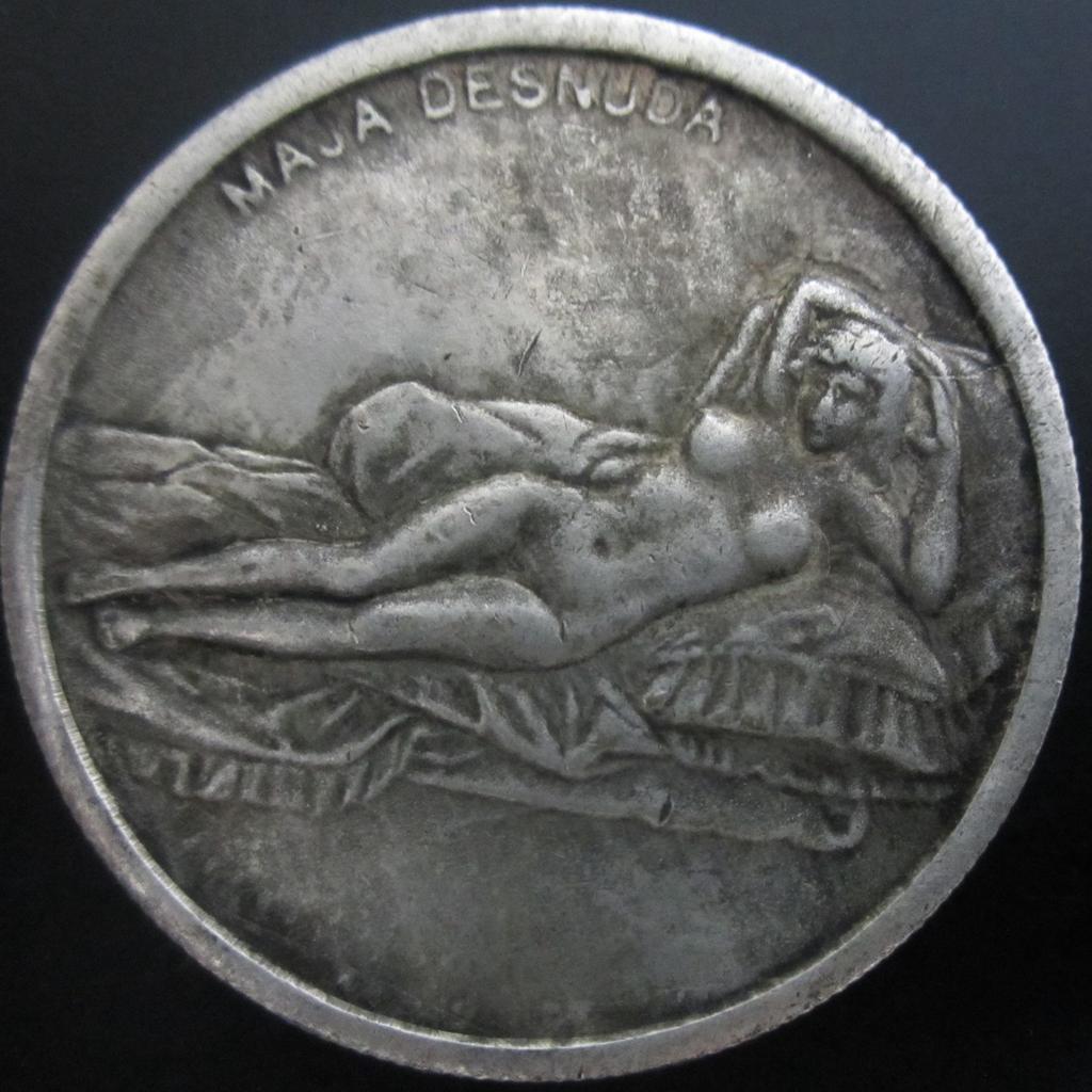 1pc, Vintage Replica Leonardo Da Vinci Commemorative Iron Coin, Collectible Challenge Coin, Historical Gift Item