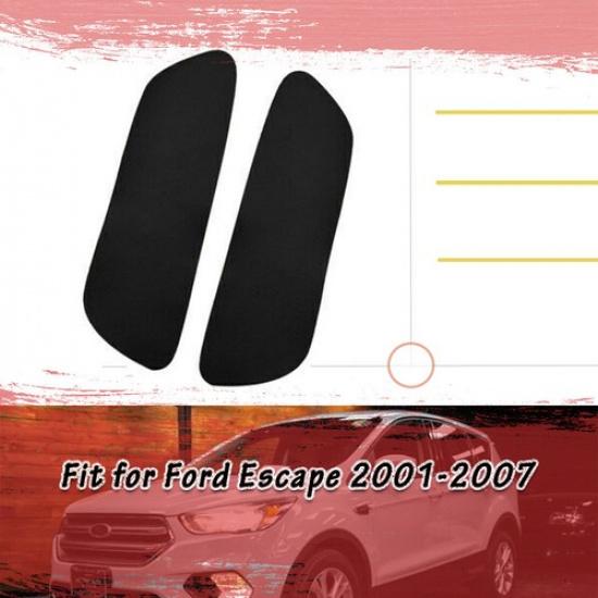 2 шт. erts Черная кожаная накладка на переднюю дверь для Ford Escape 01-07