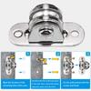 Small Pulley Block Silent Pulley Wheel Heavy Duty Fixed Pullies Loading 176 Lb for Cord Material Handling Moving and DIY Project Wall Ceiling Mount
