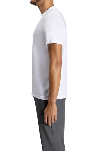 Mammut QD Logo Print T-Shirt, Asian Fit, Men's, AF, 1017-02012, White, PRT4