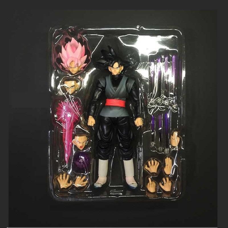 Black Saiya Action Figure From Dragon Ball Anime High-quality Pvc Material Perfect Holiday Gift
