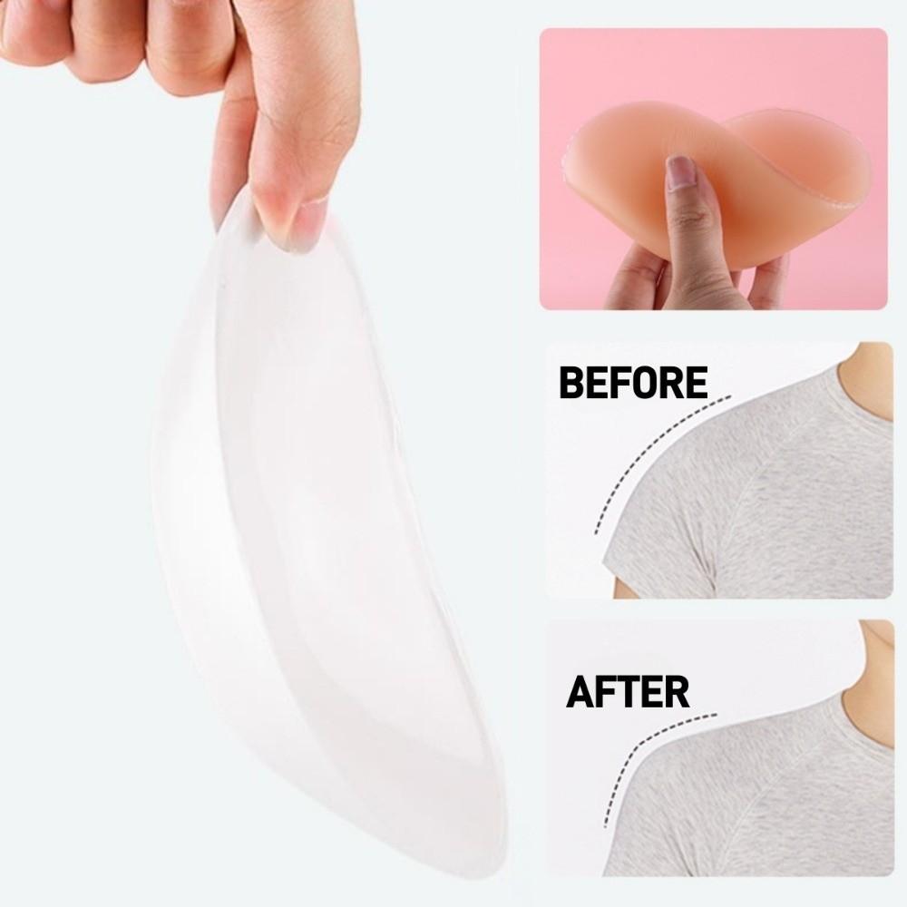 120g Invisible Shoulder Pad Breathable Silicone Shoulder Enhancer Shoulder Shaper