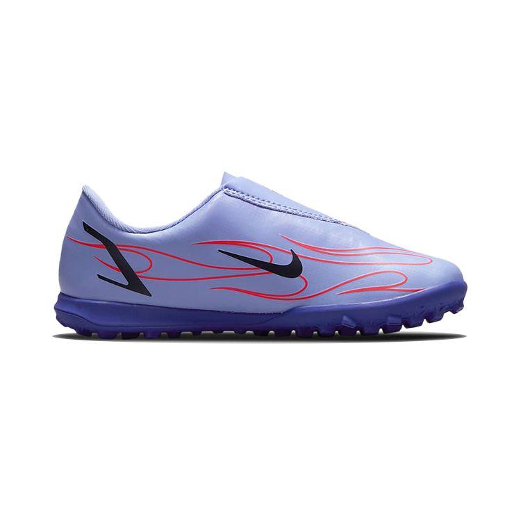 Nike Mercurial Superfly 8 Academy KM 14TF Round Toe Velcro Durable Breathable Low Top Kids Soccer Shoes Kids Soccer Shoes Purple Orange DB2584-506