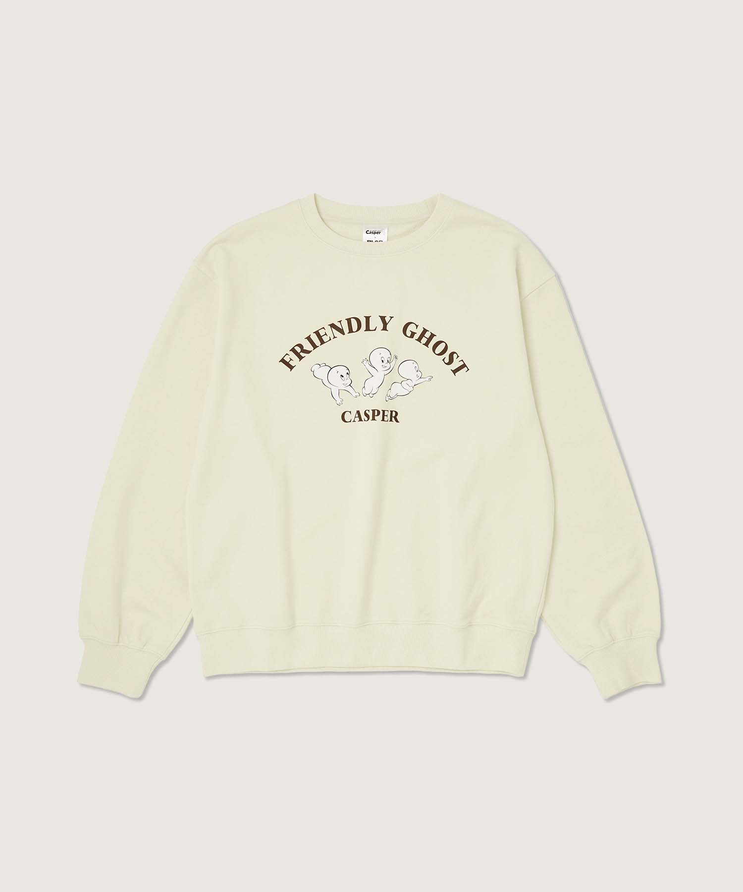 Plack Casper X Plac Flying Casper Sweatshirt Beige Beige/Xs