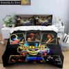 3D Print Guns N Roses GNR Band Retro Bedding Set Cute Quilt Cover Bed Cover With Pillowcase Twin Single Queen King Size Boys