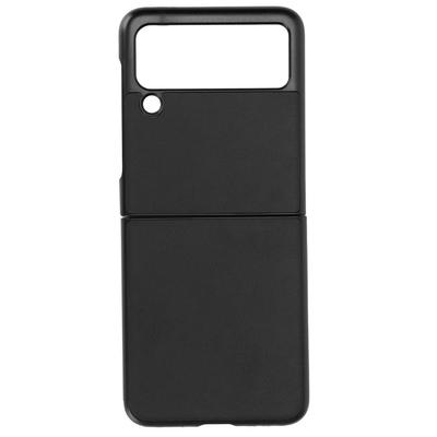 Leather Hard Case for Samsung Galaxy Z Flip 3 Mobile Phone Shockproof Anti Scratch Cover