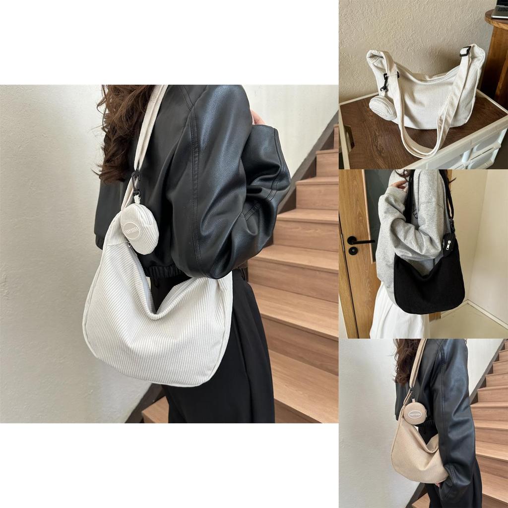 Elegant Retro Womens Tote Bag In Fashionable Black And Brown For Everyday Use