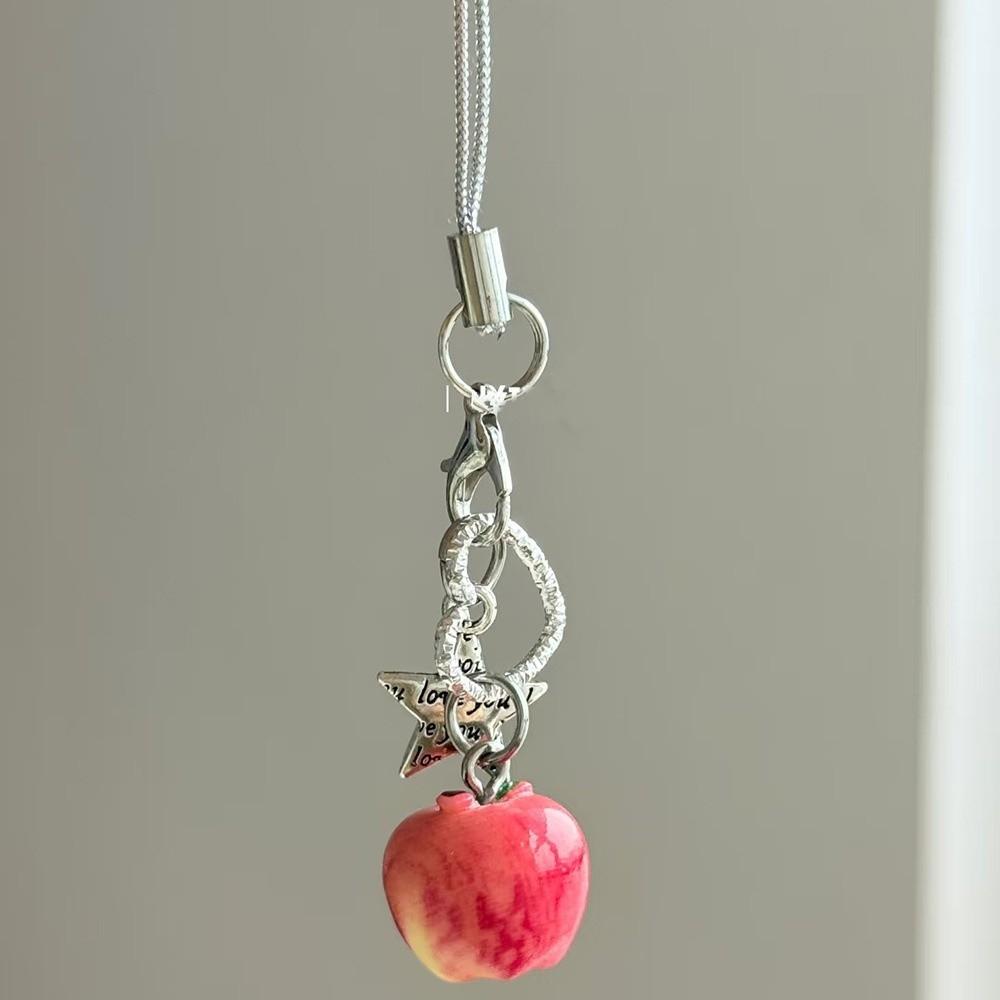 Star Phone Charms Pendant Heart Key Chain Accessories New Cellphone Lanyard CCD Camera