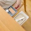 Under-Desk Hanging Drawer-Style Pen Organizer for Office & Student Stationery