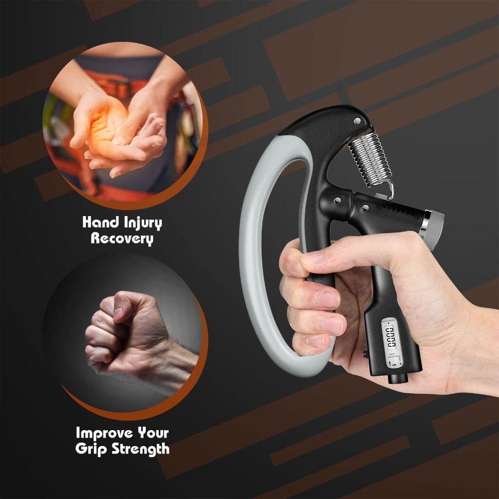 Spring Grip Grip Strength Device Adjustable 10-100kg Strength Training Device  Fitness Equipment