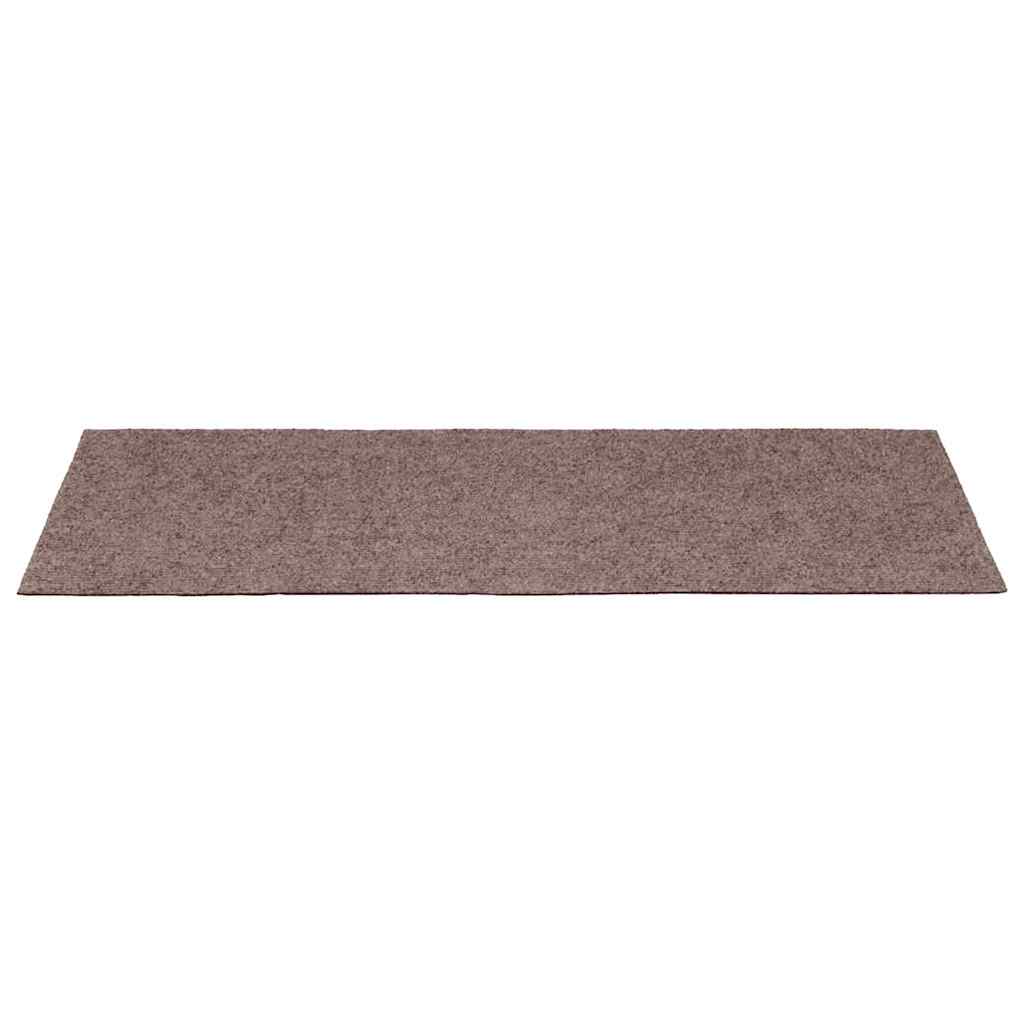 Vidaxl Nakładki Na Schody, 5 Szt., Brązowe, 65X21X4 Cm