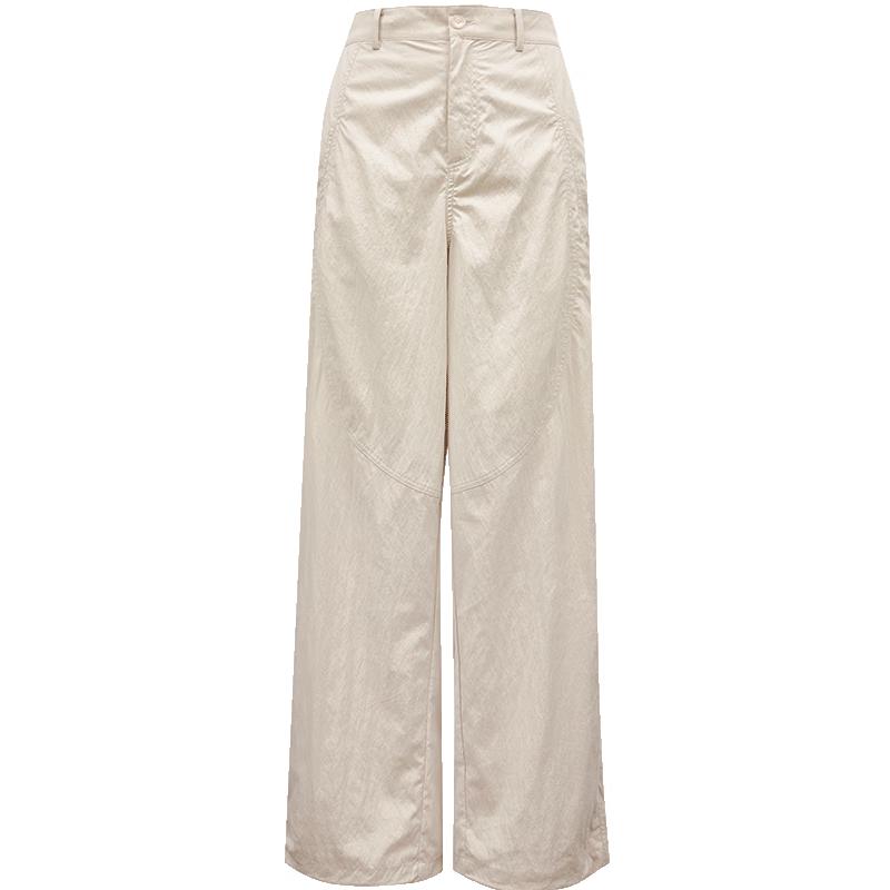 

ONLY Women s 2025 Spring Techwear Loose Straight-Leg Pants L