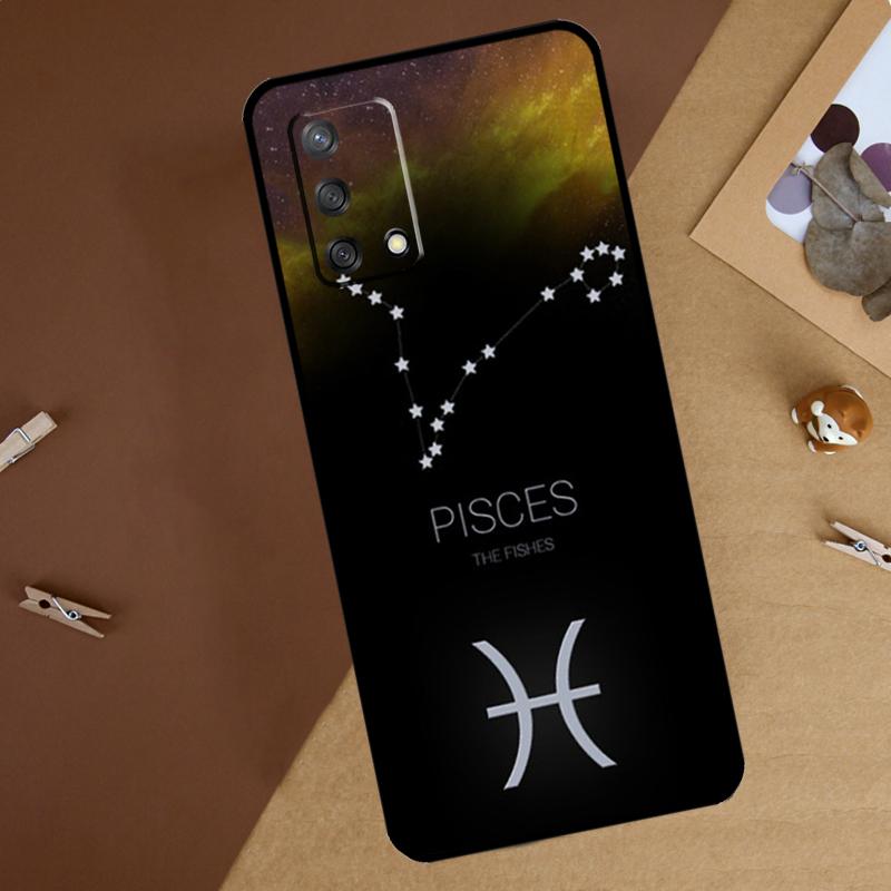 

Чехол для телефона Oppo A16 A76 A96 A40 A60 A80 A74 A94 A54 A18 A38 A58 A78 A98 A15 A57S A17 A77 с изображением двенадцати созвездий OPPO A60 5G