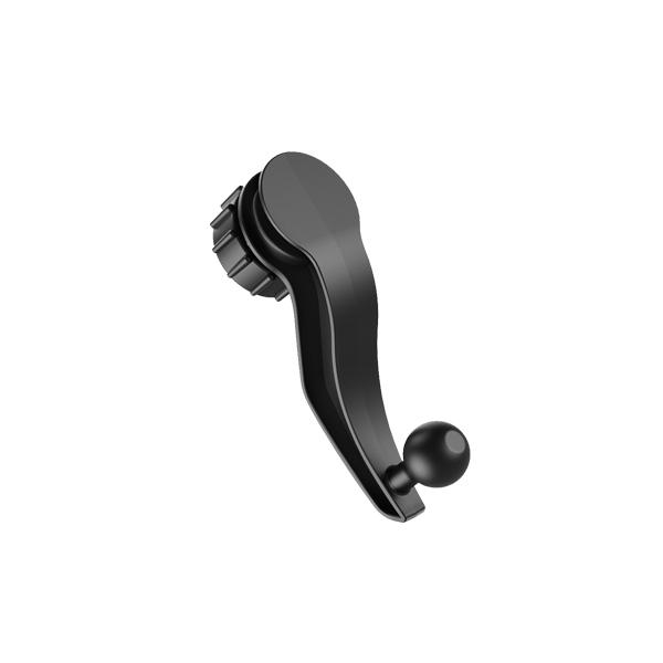 Dual Ball Head Phone Mount Extension Rod for Car 360 Rotation Adjustable Arm 17mm Mounts Universal Phone Holder Stand