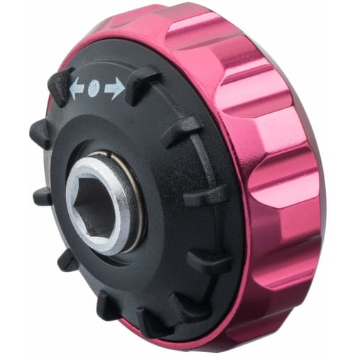 ViGOR V2941 Finger Ratchet, German-Made Mini Ratchet with 5 Operating Angle, 29mm Diameter, 72 Gears, 1/4-Inch Short Ratchet, Forward and Reverse Rot