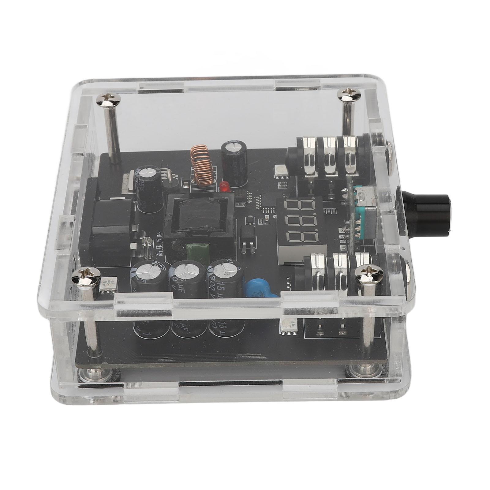 

Источник питания для татуировки, цифровой светодиодный дисплей, прозрачный, 2 режима, цветная подсветка, источник питания для тату-машинки US Plug