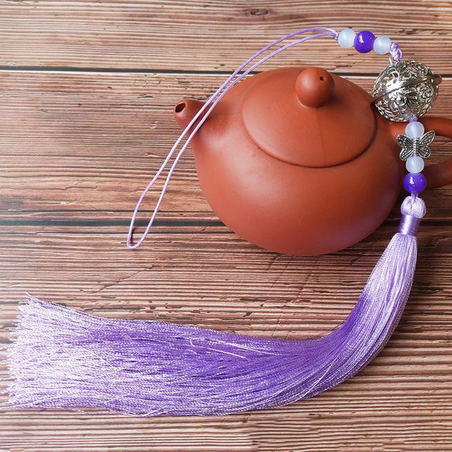 Anime Keychain Grandmaster of Demonic Cultivation GongLing Long Tassel Bells Waist Hanged Mo Dao Zu Shi