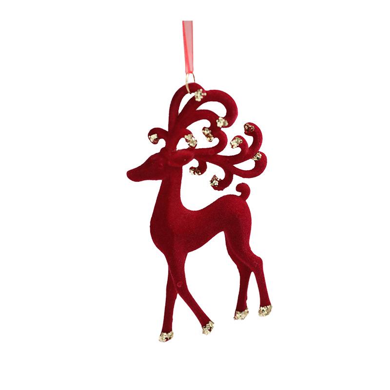 Nordic Luxury Snowflake Christmas Ornaments - Exclusive Flocked Decorations