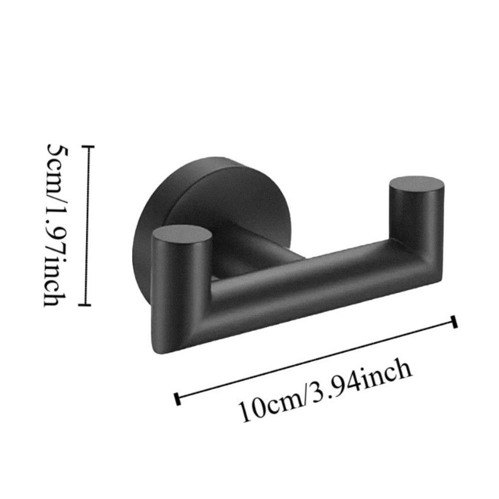Storage Rack Bathroom Towel Hanger Entryway Organizer Wall Storage Hook  Kitchen