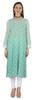 Bimba Printed  Designer  Kurta  For Womens Straight Kurti V-Neck Ethnic  Traditional  Wear - Cotton