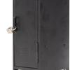 Compact Metal Cabinet Sturdy Design with Two Compartments And Lock Perfect for Collectibles