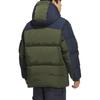 Adidas Originals Material Mix Warm Comfortable Sports Down Jacket Men Jackets Pine-Green JD3754