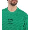 BOSS Mens Ajbxng Talboa All-Over Print T-Shirt