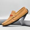 PU Leather Men's Summer Shoes New Driving Flats Casual Style Men's Loafers Fashion Trendy  Slip on Footwear Outdoor Lazy Shoes