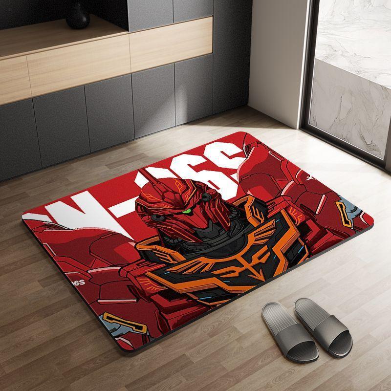 Diatom Mud Floor Mat Bathroom Water Absorption Non-slip Quick-drying Door Mat Toilet Toilet Door Foot Mat