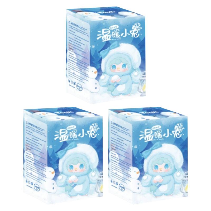 New Yooki V3 Warm Bunny Series Vinyl Plush Blind Box Cute Plush Doll Keychain Desktop Decoration Surprise Mystery Box Toys Gifts