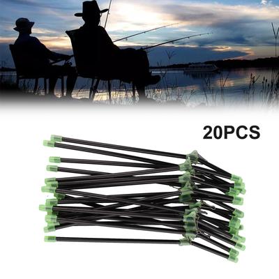 20Pcs Luminous Feeder Leger Anti Fishing Rig BentBooms Sea Fishing 200*4.5mm