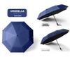 Dual-Use Automatic Folding Umbrella - Large Sunshade for Men & Women with Custom Logo and Sunscreen Protection.