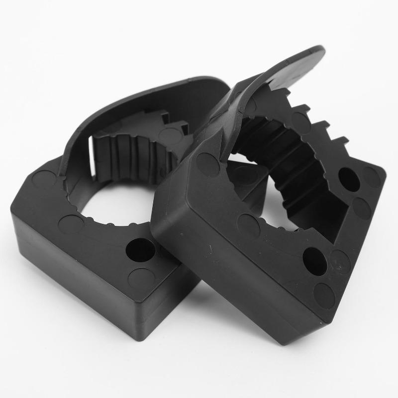 Rubber Clamps Quick Release Mounting Clamps 30-40mm for Car Off Road Truck Trailer RV Boat Accessories Mounting Tools